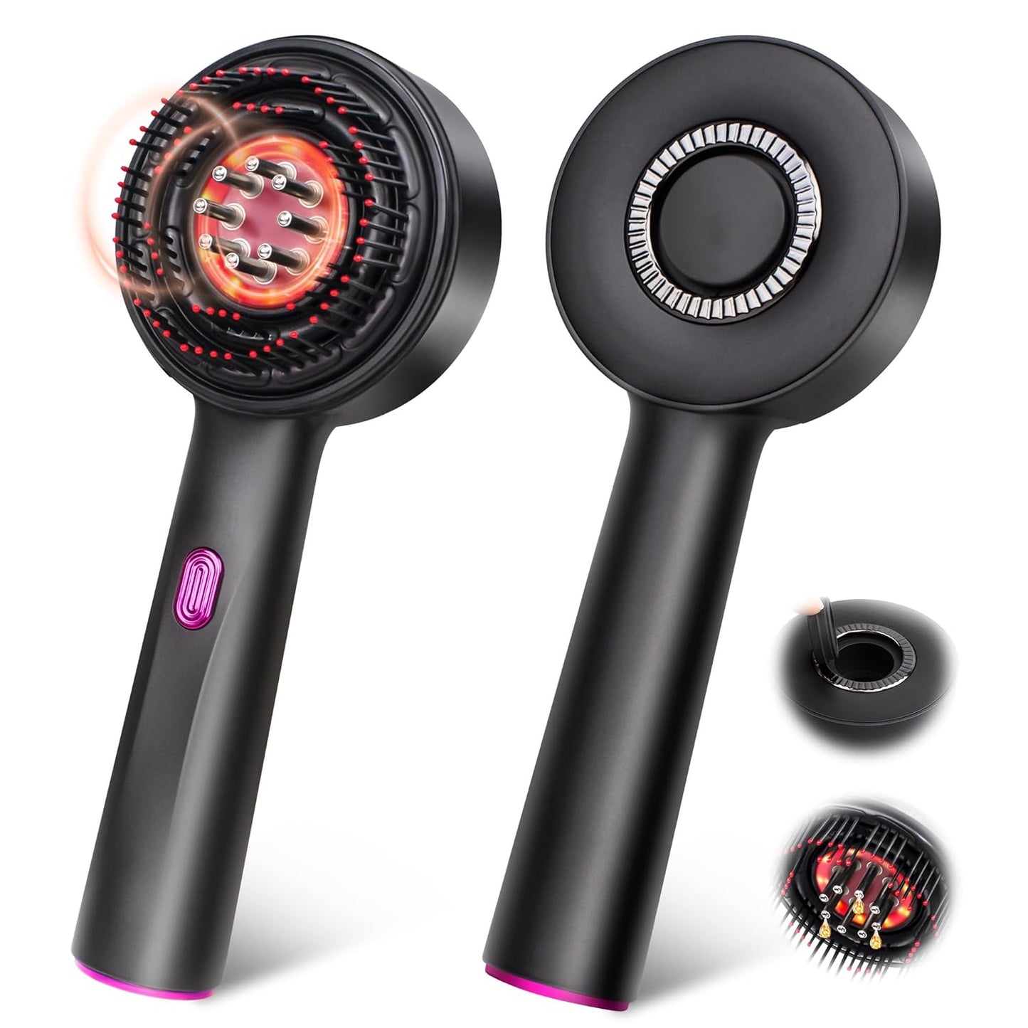 Mavlo 3-in-1 Smart Brush for Hair Growth - Red Light Therapy